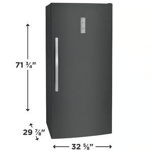 Brand New Frigidaire 20.0 Cu. Ft. Carbon Upright Freezer - FFUE2024AN