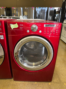 LG Red Front Load Washer and Electric Dryer Set - 4759 - 2090