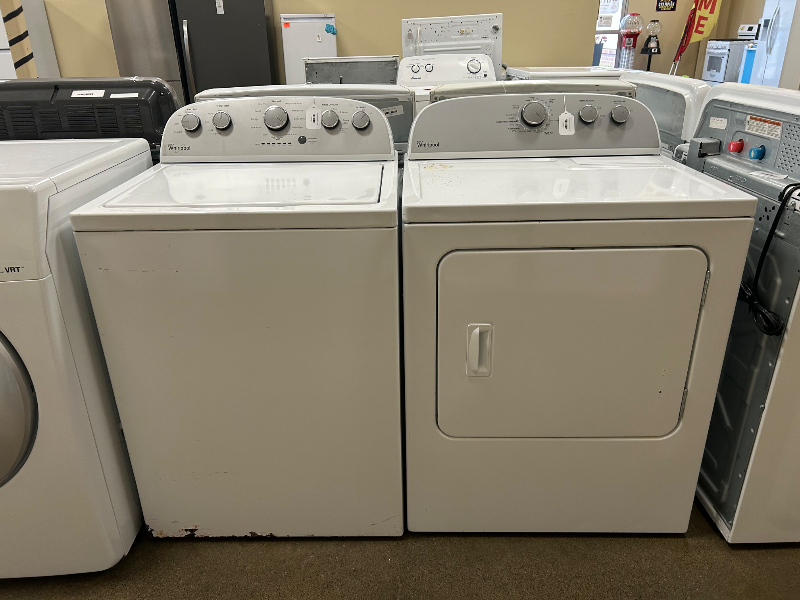 Whirlpool Washer & Electric Dryer Set - 7593 - 7594