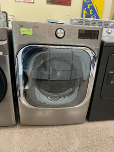 LG 9.0 Black Electric Dryer - 4464