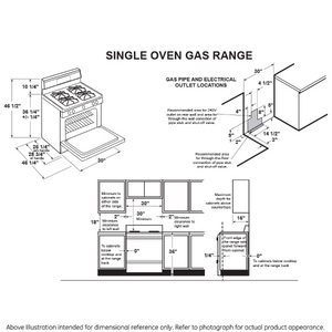 Brand New GE 30" FREE-STANDING FRONT CONTROL GAS STOVE- JGBS10DEMWW