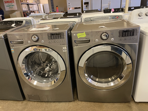 LG Front Load Washer and Electric Dryer Set - 3938 - 3939