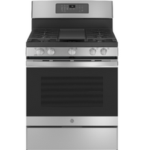 Load image into Gallery viewer, Brand New GE Stainless Convection &amp; Air Fry Gas Stove - JGB735SPSS
