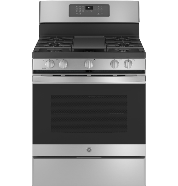 Brand New GE Stainless Convection & Air Fry Gas Stove - JGB735SPSS