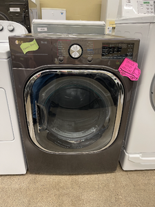 LG 7.4 cu ft Black Electric Dryer 4458