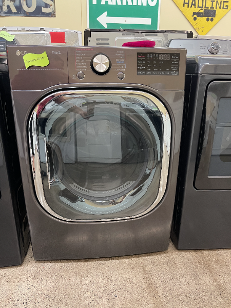 LG 7.4 cu ft Black Electric Dryer - 4460