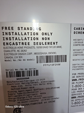 Load image into Gallery viewer, Frigidaire 13 cu ft White Upright Freezer - 7700
