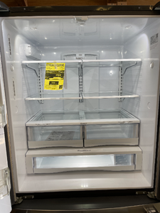 GE 27.7 cu ft Stainless French Door Refrigerator - 3849