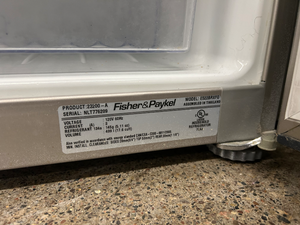 Fisher Paykel Stainless Refrigerator - 7408