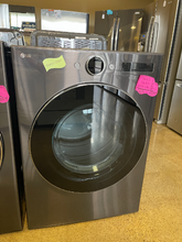 Load image into Gallery viewer, LG Black Front Load Washer and Electric Dryer Set - 4493 - 4494
