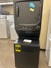 Load image into Gallery viewer, GE 3.8 cu. ft. Washer 5.9 cu. ft. Electric Dryer Combo in Diamond Gray - 7296
