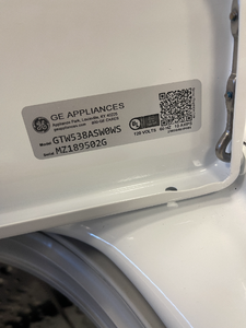 GE Energy Star 4.6 cu ft Washer - 5125