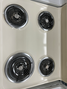 GE Bisque Coil Electric Stove - 6667