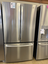 Load image into Gallery viewer, GE 27.0 cu ft Stainless French Door Refrigerator - 3850
