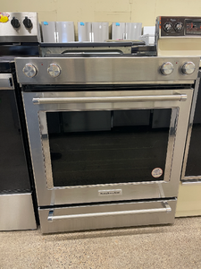 KitchenAid - 6.4 Cu. Ft. Stainless Electric Stove - 6048