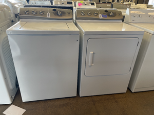 GE Washer and Gas Dryer Set - 4558 - 4171