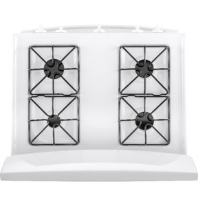 Brand New GE 30" WHITE GAS STOVE - JGBS30DEKWW