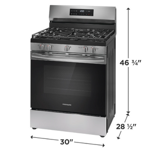 Brand New Frigidaire 30" Gas Stove - FCRG3062AS