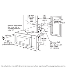 Load image into Gallery viewer, Brand New GE Stainless Microwave Oven w/ Recirculating Venting - JNM3163RJSS
