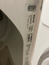 Load image into Gallery viewer, Maytag 7.0 cu ft White Gas Dryer - 7609
