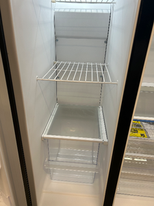 Frigidaire 25.6 cu ft Black Side by Side Refrigerator - 7215