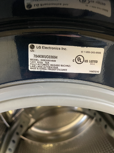 LG Blue Front Load Washer - 4336