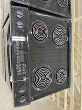 Load image into Gallery viewer, Whirlpool Black Coil Electric Stove - 2223
