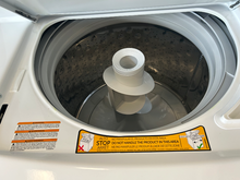 Load image into Gallery viewer, GE  3.8 Cu. Ft. Top Load Washer and 5.9 Cu. Ft. Gas Dryer Laundry Center - 7299
