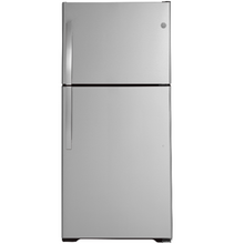 Load image into Gallery viewer, Brand New GE 19.2 cu ft Stainless Refrigerator - GTS19KYNRFS
