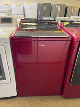 Load image into Gallery viewer, Whirlpool Cabrio Red Washer and Electric Dryer Set - 4721 - 3793
