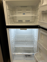 Load image into Gallery viewer, Frigidaire 18.3 cu ft Black Top Freezer Refrigerator - 7703
