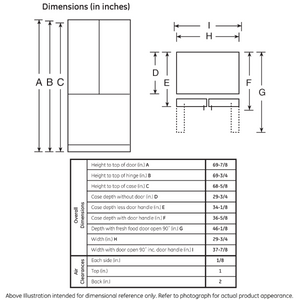 Brand New GE Stainless Refrigerator - GNE21FYKFS