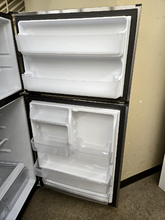 Load image into Gallery viewer, GE 21.9 cu ft Garage Ready Stainless Steel Top Freezer Refrigerator - 7329
