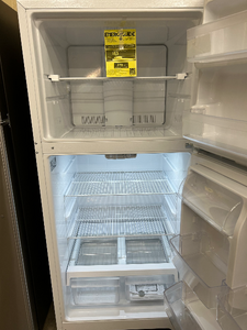 GE 19.2 Cu. Ft. White Top-Freezer Refrigerator - 7319