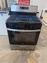 Load image into Gallery viewer, (T09013) Whirlpool Stainless Gas Stove - 9013
