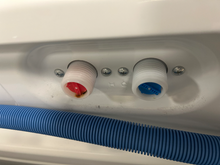 Load image into Gallery viewer, GE Front Load Washer &amp; Gas Dryer Set - 7519 - 7301
