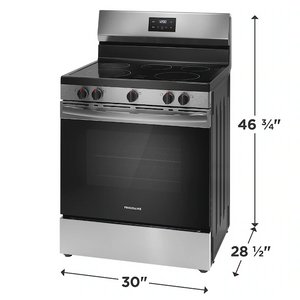 Brand New Frigidaire Stainless Electric Stove - FCRE3052BS