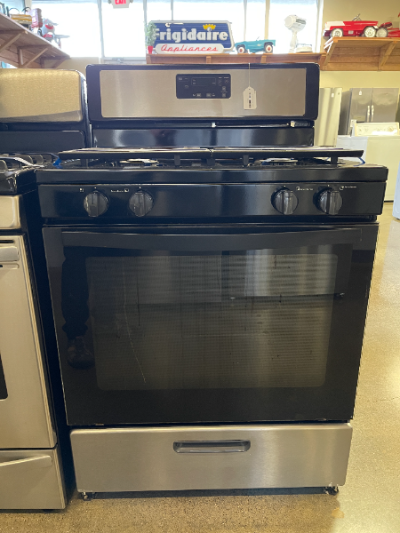 Whirlpool Stainless Gas Stove - 3948