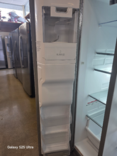 Load image into Gallery viewer, Whirlpool 24.5 cu ft Stainless Steel Side by Side Refrigerator - 7650
