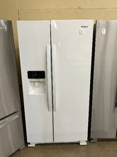 Load image into Gallery viewer, Whirlpool Side by Side White Refrigerator - 6932
