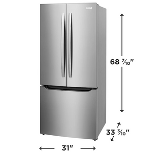 Brand New Frigidaire 20.0 Cu. Ft French Door Refrigerator - GRFN2023AF