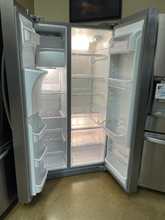 Load image into Gallery viewer, Frigidaire Stainless Side by Side Refrigerator  - 5932
