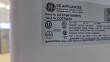 Load image into Gallery viewer, (T08399) GE 17.5 cu ft Top Freezer Refrigerator  - 8399
