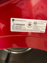 Load image into Gallery viewer, LG Red Gas Dryer - 5518
