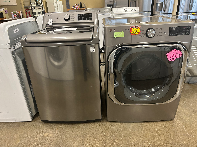 LG Top Load Washer & Electric Dryer Set - 7111 - 4464