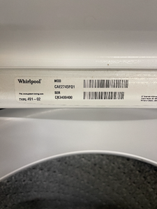 Whirlpool Coin Op Washer and Electric Dryer Set - 5042 -5045