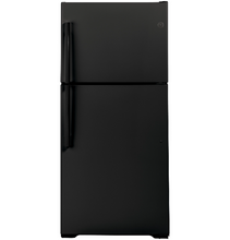 Load image into Gallery viewer, Brand New GE 19 cu ft Black Refrigerator - GTS19KGNRBB
