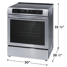 Load image into Gallery viewer, Brand New Frigidaire 30 in Induction Stove with Convection Bake - FCFI3083AS
