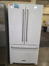 Load image into Gallery viewer, KitchenAid 20 cu ft Counter Depth Stainless Steel French Door Refrigerator - 7645
