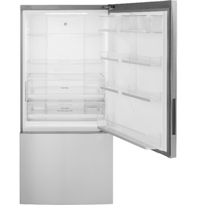 Brand New GE Stainless Bottom Freezer Refrigerator - GBE17HYRFS